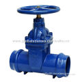 Gate Valve, Socket Ends with Rising Stem, Drawings are Available